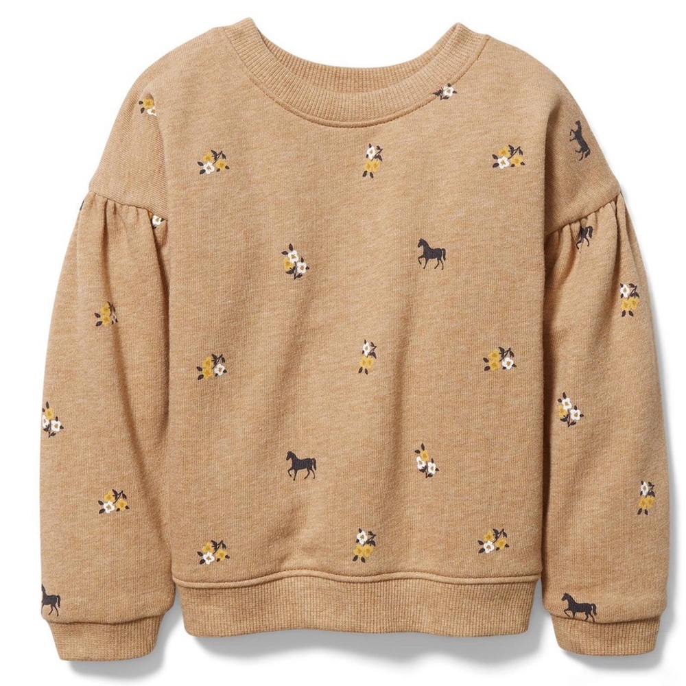 Janie and Jack Drop Shoulder Sweatshirt, size 3